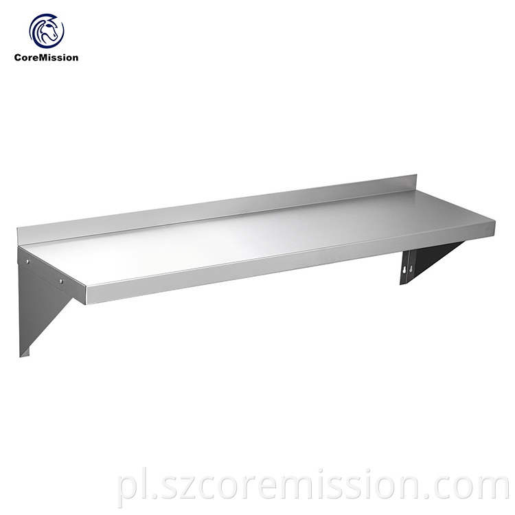 Metal Diaplay Stainless Steel Wall Hanging Shelf